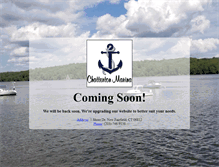 Tablet Screenshot of chattertonmarina.com